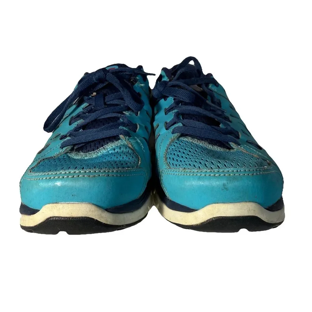 Nike Dual Fusion Run 2 Shoes Womens Size 8 Turquoise Athletic‎ Running Sneakers